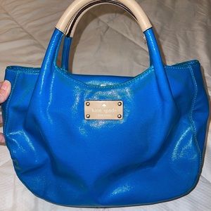 Kate Spade - Bright blue hand purse!